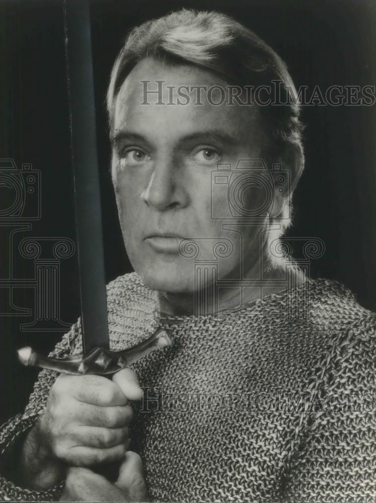 1980 Press Photo Richard Burton in Camelot - cvp07050 - Historic Images
