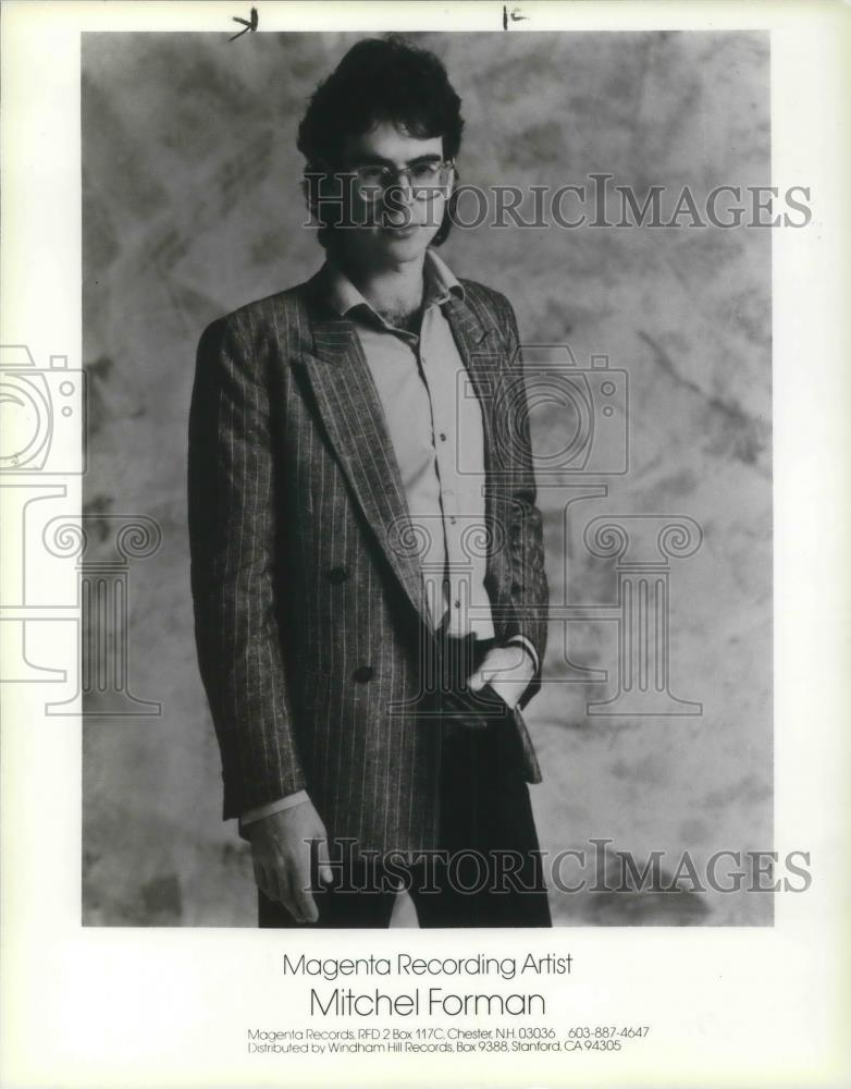 1985 Press Photo Mitchel Forman Jazz Fusion Keyboard Player Musician - cvp14263 - Historic Images