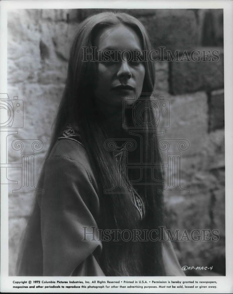 1973 Press Photo Francesca Annis in Mac Beth - cvp14935 - Historic Images