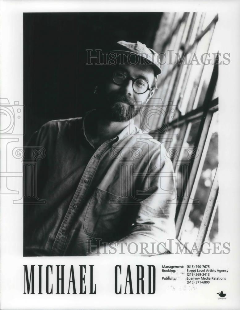 1994 Press Photo Michael Card Christian singer-songwriter, musician, author - Historic Images