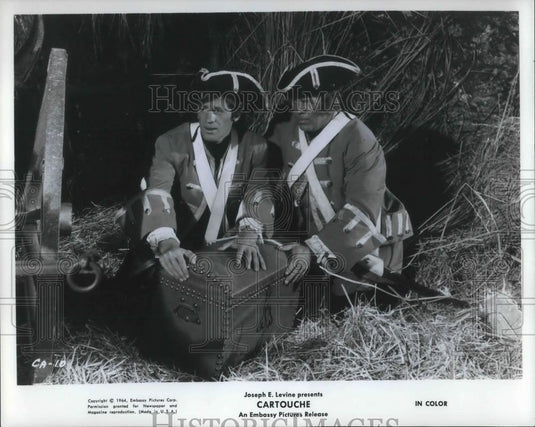 1965 Press Photo Jean-Paul Belmondo in Cartouche - cvp02198 - Historic Images