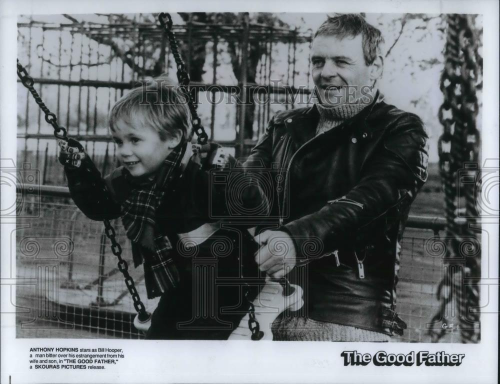 1987 Press Photo Anthony Hopkins stars in The Good Father - cvp19422 - Historic Images