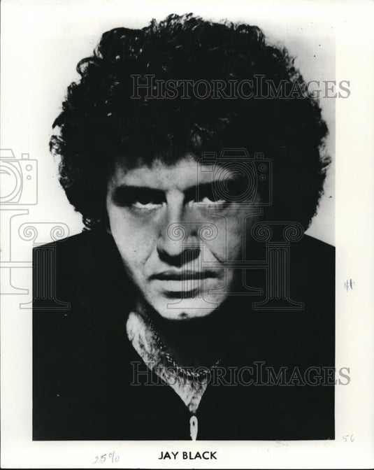 1979 Press Photo Jay Black - cvp01012 - Historic Images