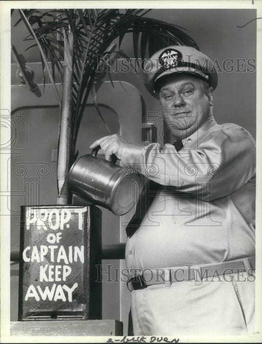 1984 Press Photo Charles Durning in Mr. Roberts - cvp04123 - Historic Images