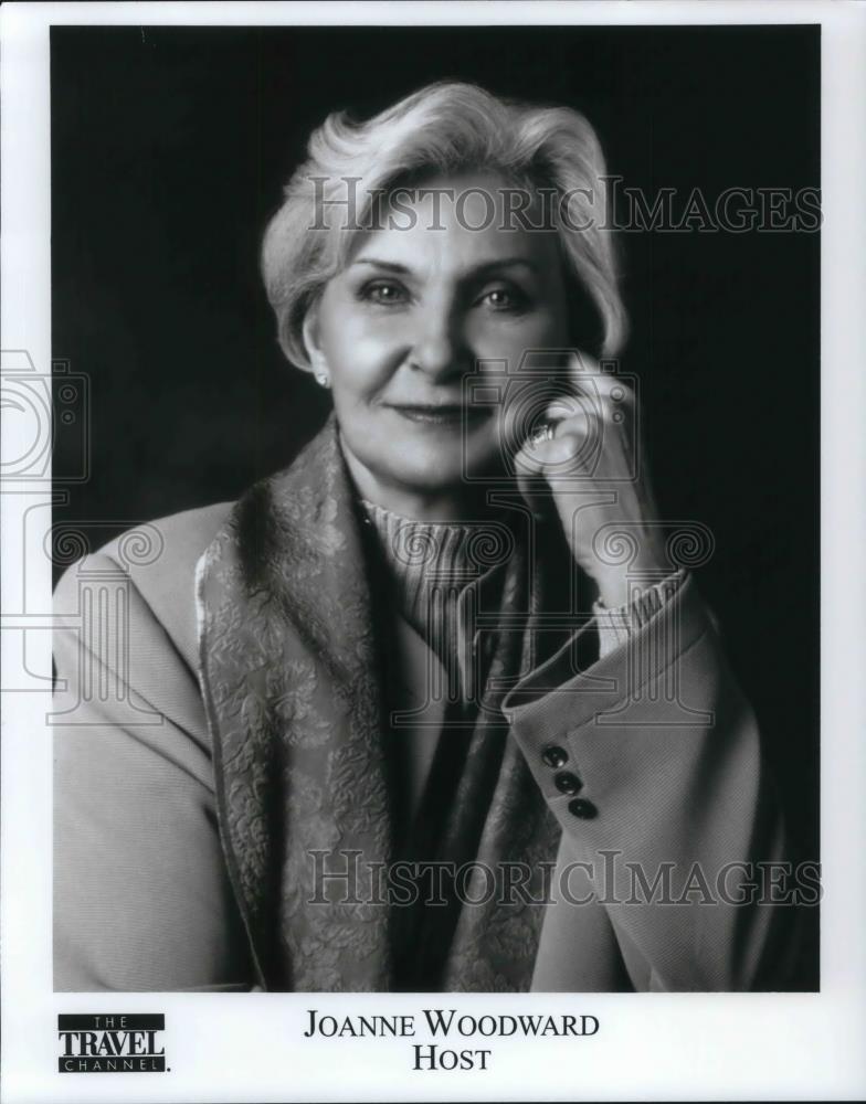 Press Photo Joanne Woodward, Host - cvp18929 - Historic Images