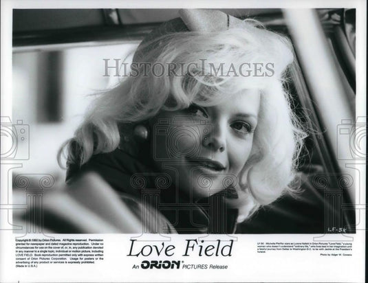 1982 Press Photo Michele Pheiffer in Love Field - cvp18492 - Historic Images