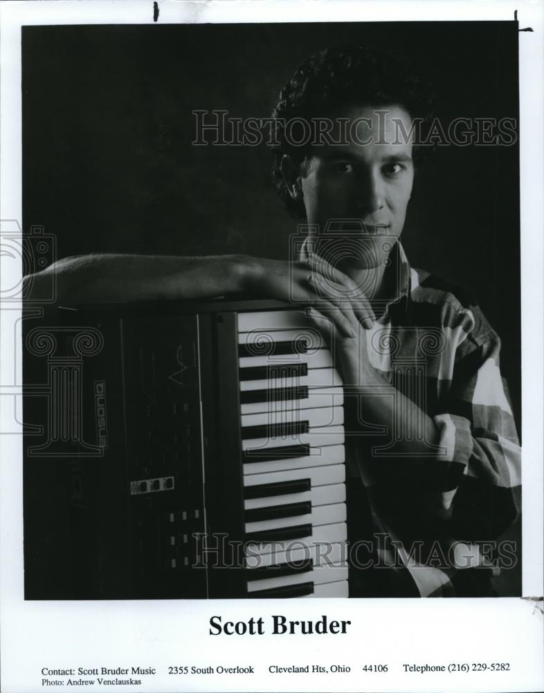 1989 Press Photo Scott Bruder Keyboardist - cvp01134 - Historic Images