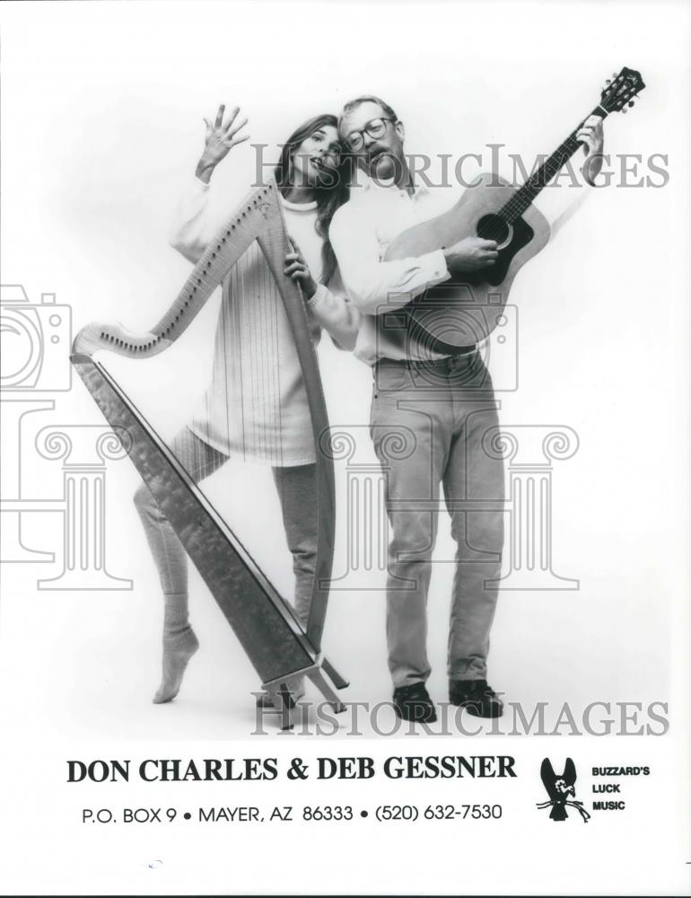 1996 Press Photo Don Charles &amp; Deb Gessner - cvp07838 - Historic Images
