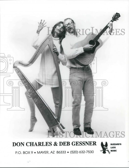 1996 Press Photo Don Charles & Deb Gessner - cvp07838 - Historic Images