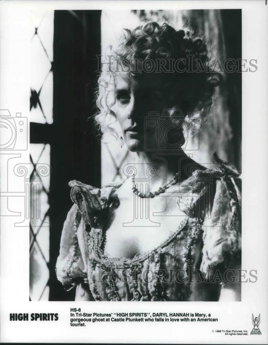 1989 Press Photo Daryl Hannah in High Spirits - cvp10596 - Historic Images