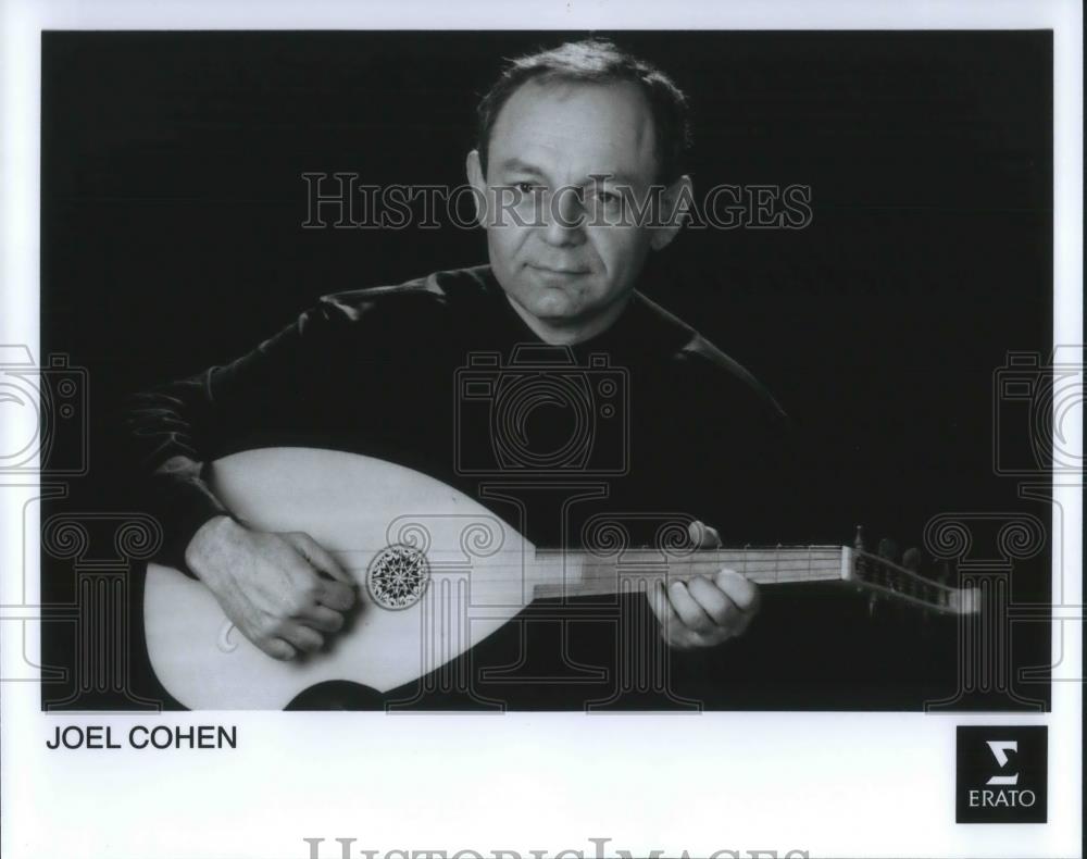 1990 Press Photo Joel Cohen Lute Player Musician - cvp07727 - Historic Images