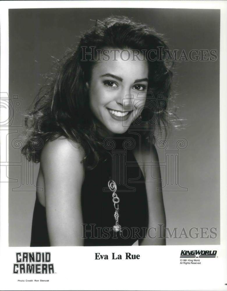 1991 Press Photo Eva La Rue on Candid Camera - cvp08866 - Historic Images