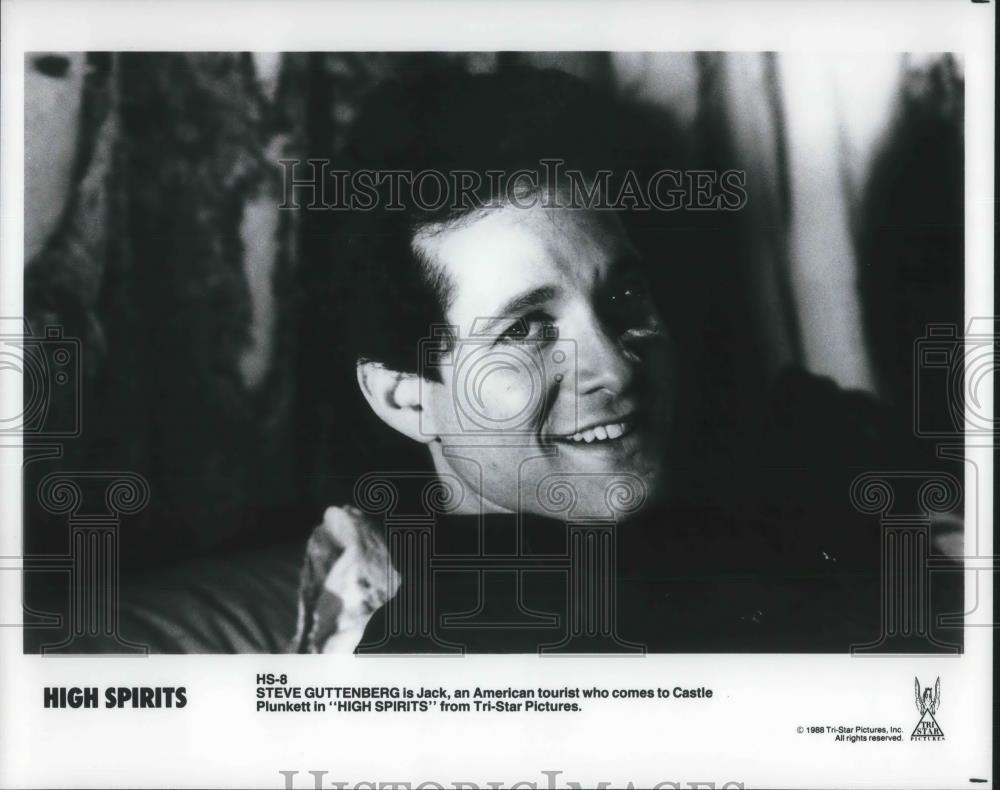 1989 Press Photo Steven Guttenberg stars in High Spirits - cvp10220 - Historic Images