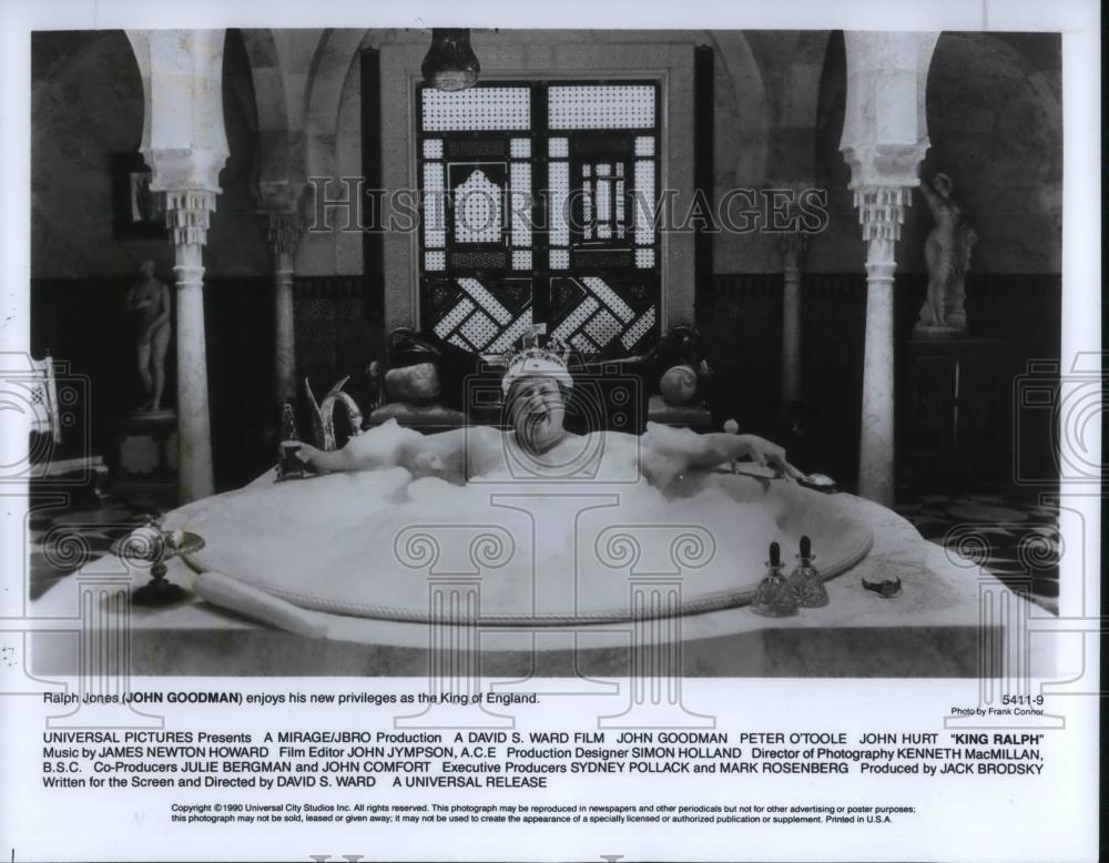 1991 Press Photo John Goodman in King Ralph - cvp19308 - Historic Images