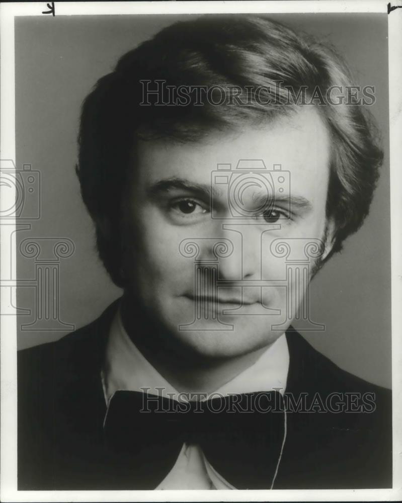 1982 Press Photo Joseph Evans Tenor Cleveland Opera Singer in Faust - cvp06216 - Historic Images