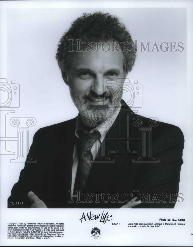 1988 Press Photo Alan Alda in A New Life - Historic Images