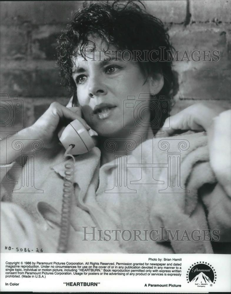 1996 Press Photo Stockard Channing in Heartburn - cvp10582 - Historic Images
