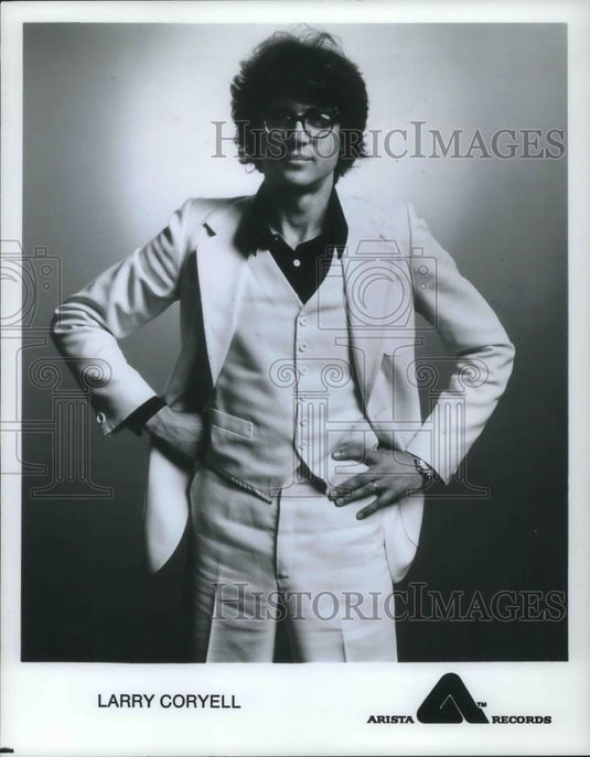 1975 Press Photo Larry Coryell Muscian - cvp01541 - Historic Images
