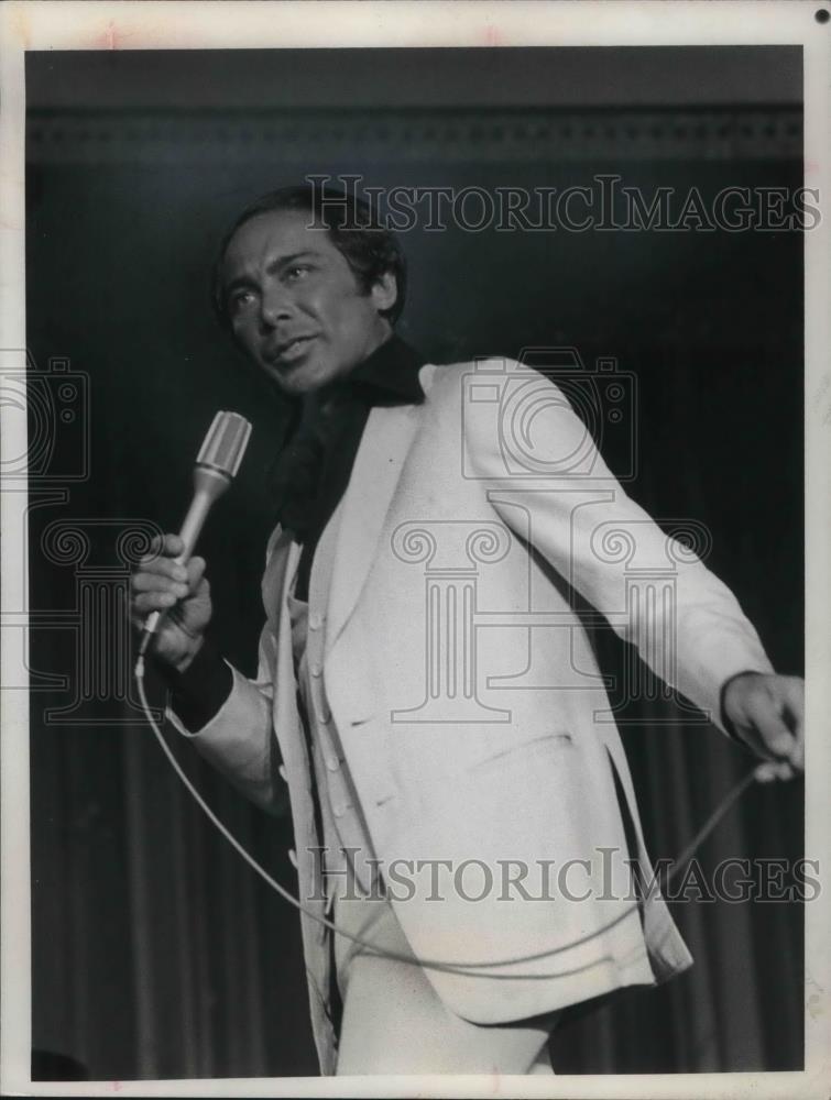 1978 Press Photo Paul Anka Composer Singer - Historic Images