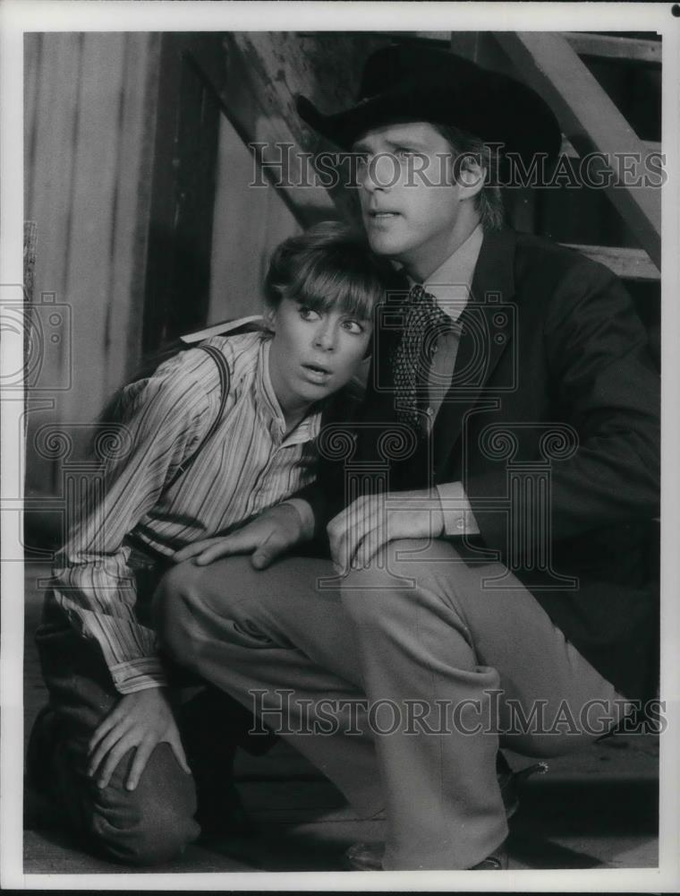 1979 Press Photo Susan Blanchard & Charles Frank in Young Maverick - cvp19896 - Historic Images