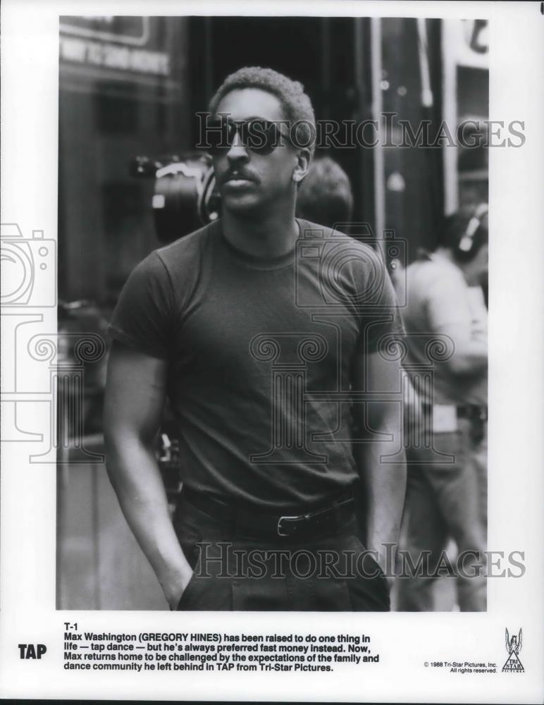 1988 Press Photo Gregory Hines in Tap - cvp11380 - Historic Images