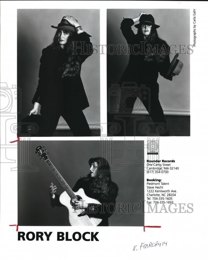 1996 Press Photo Rory Black, Musician - cvp00806 - Historic Images