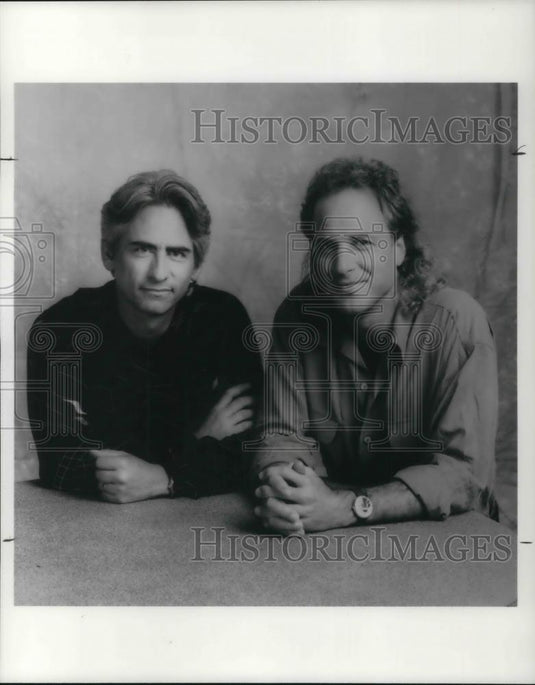 1994 Press Photo David Benoit and Russ Freman Jazz Guitarist Musicians - Historic Images