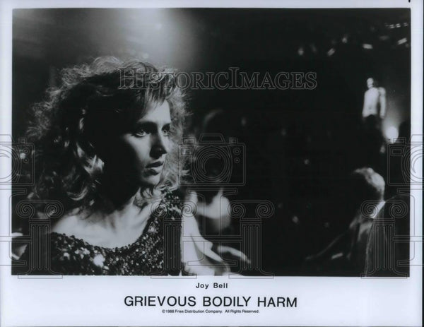 1988 Press Photo Joy Bell in Grievous Bodily Harm - cvp15192 - Historic ...