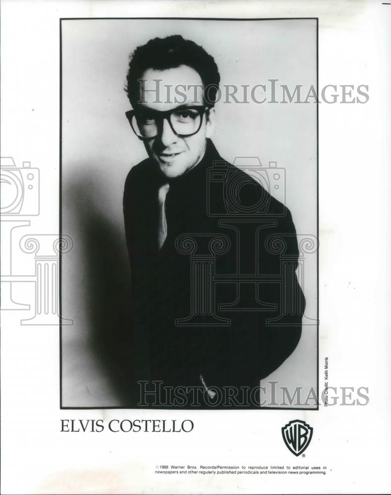 1992 Press Photo Elvis Costello - cvp01555 - Historic Images