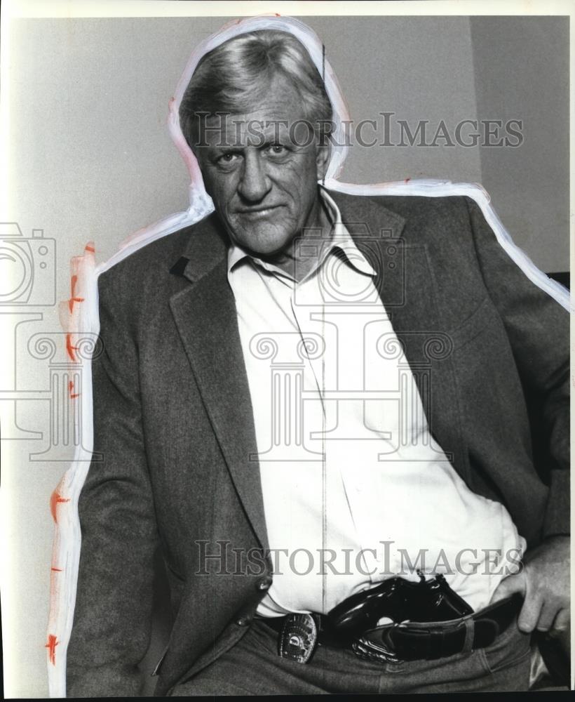 1981 Press Photo James Arness in Gunsmoke - cvp01109 - Historic Images