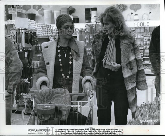 1971 Press Photo Lynn Borney & Karen Black in Drive, He Said - cvp00782 - Historic Images