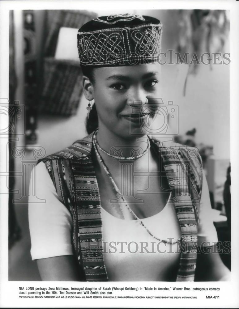 1994 Press Photo Nia Long stars in Made in America - cvp09959 - Historic Images