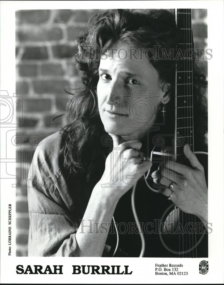 1993 Press Photo Sarah Burrill Musician - cvp00125 - Historic Images