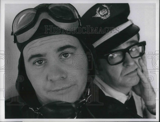1970 Press Photo Tim Conway and Joe Flynn on The Conway Show - cvp02761 - Historic Images