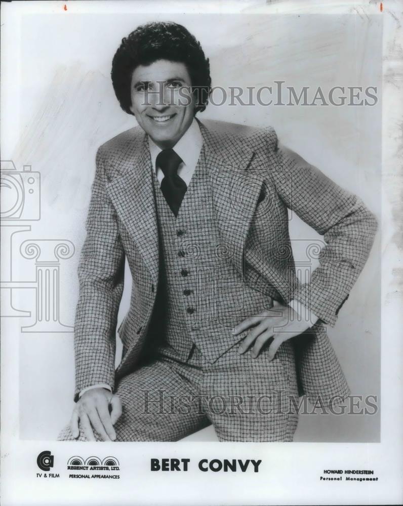 1981 Press Photo Bert Convy in Bye Bye Birdie - cvp02281 - Historic Images