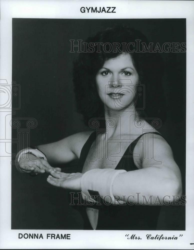 1985 Press Photo Donna Frame Mrs California - cvp13905 - Historic Images