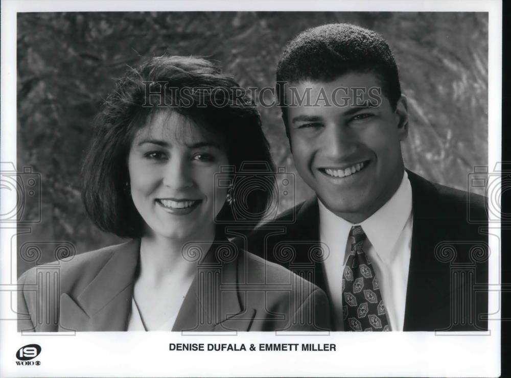 Press Photo Denise Dufala &amp; Emmett Miller - cvp12362 - Historic Images