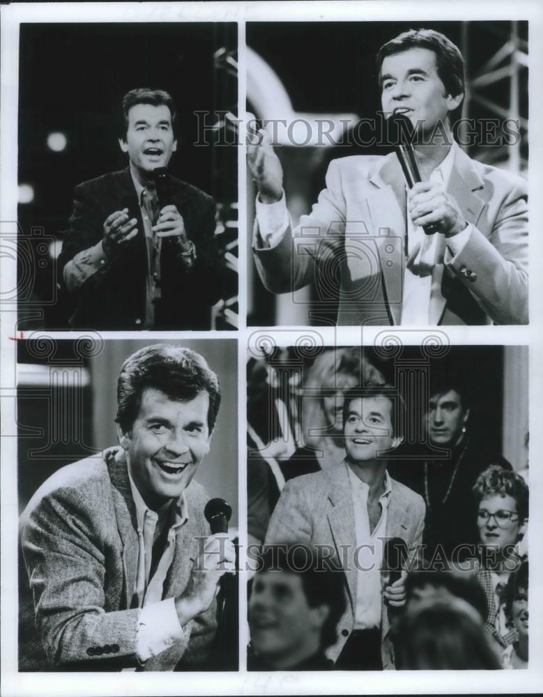 1989 Press Photo Dick Clark Television TV Host - cvp02537 - Historic Images