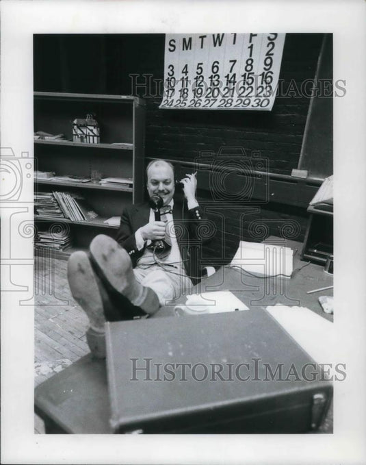 1977 Press Photo David O Frazier in Butley - cvp12974 - Historic Images