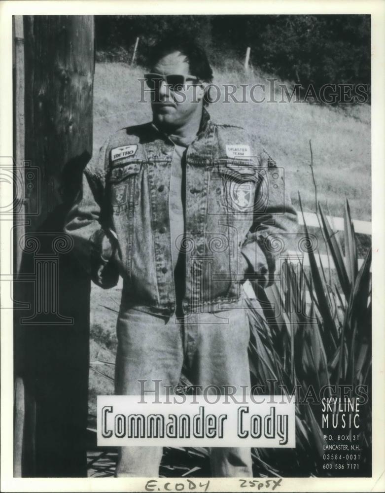 1996 Press Photo Commander Cody - cvp04558 - Historic Images