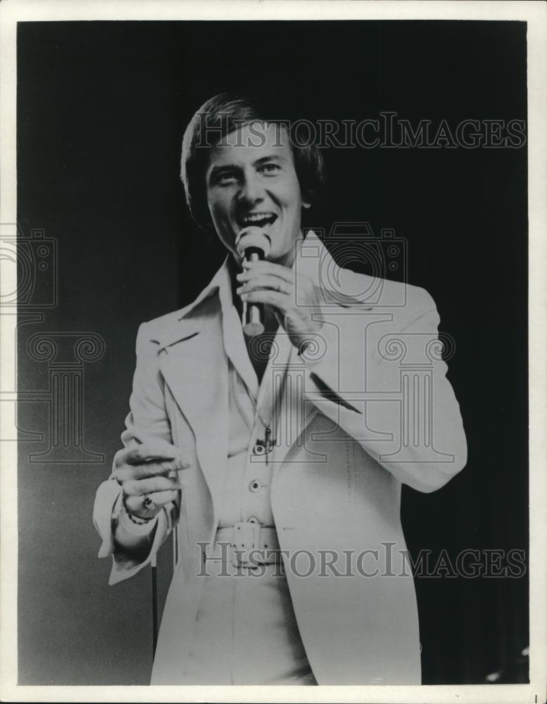 1973 Press Photo Pat Boone Singer Narrator Host of Come Together - cvp01240 - Historic Images