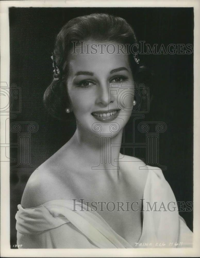 1969 Press Photo 1960 Copy Taina Elg MGM Contract Star Actress Dancer - Historic Images