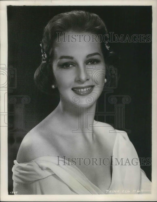 1969 Press Photo 1960 Copy Taina Elg MGM Contract Star Actress Dancer - Historic Images