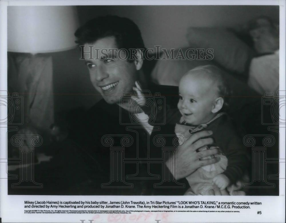1989 Press Photo Look Who&#39;s Talking - cvp18603 - Historic Images