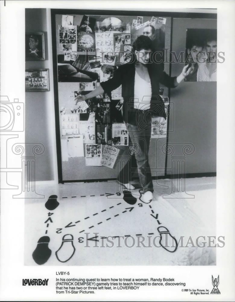 1989 Press Photo Patrick Dempsey in Loverboy - cvp09955 - Historic Images