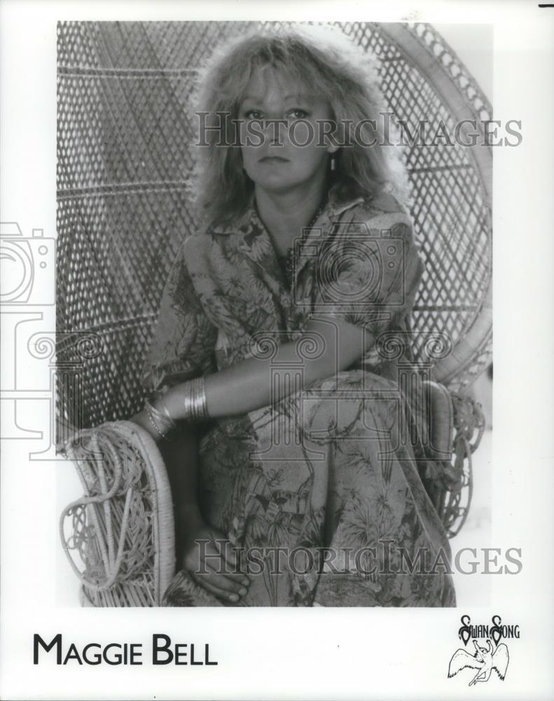 1983 Press Photo Maggie Bell Rock Singer Songwriter - cvp05277 - Historic Images