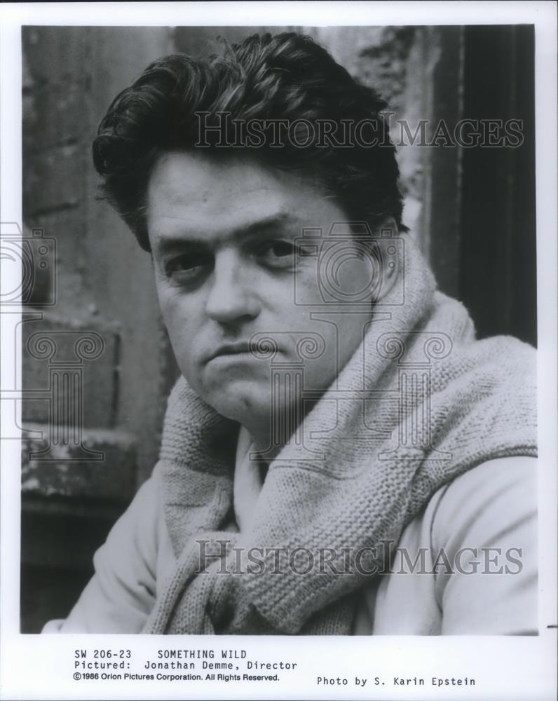 1987 Press Photo Jonathan Demme Director of Something Wild - cvp04137 - Historic Images