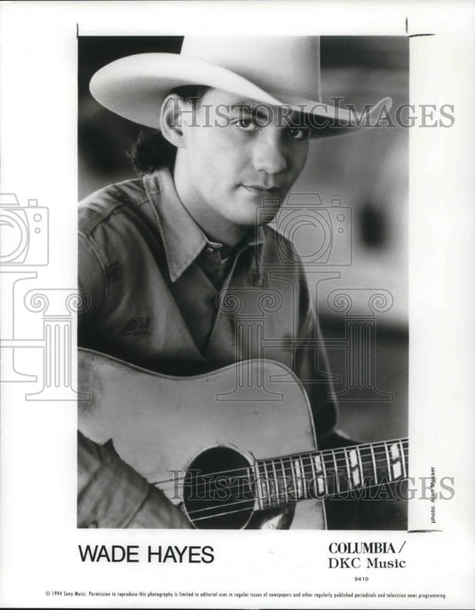 1995 Press Photo Wade Hayes Country Music Singer Songwriter and Musician - Historic Images
