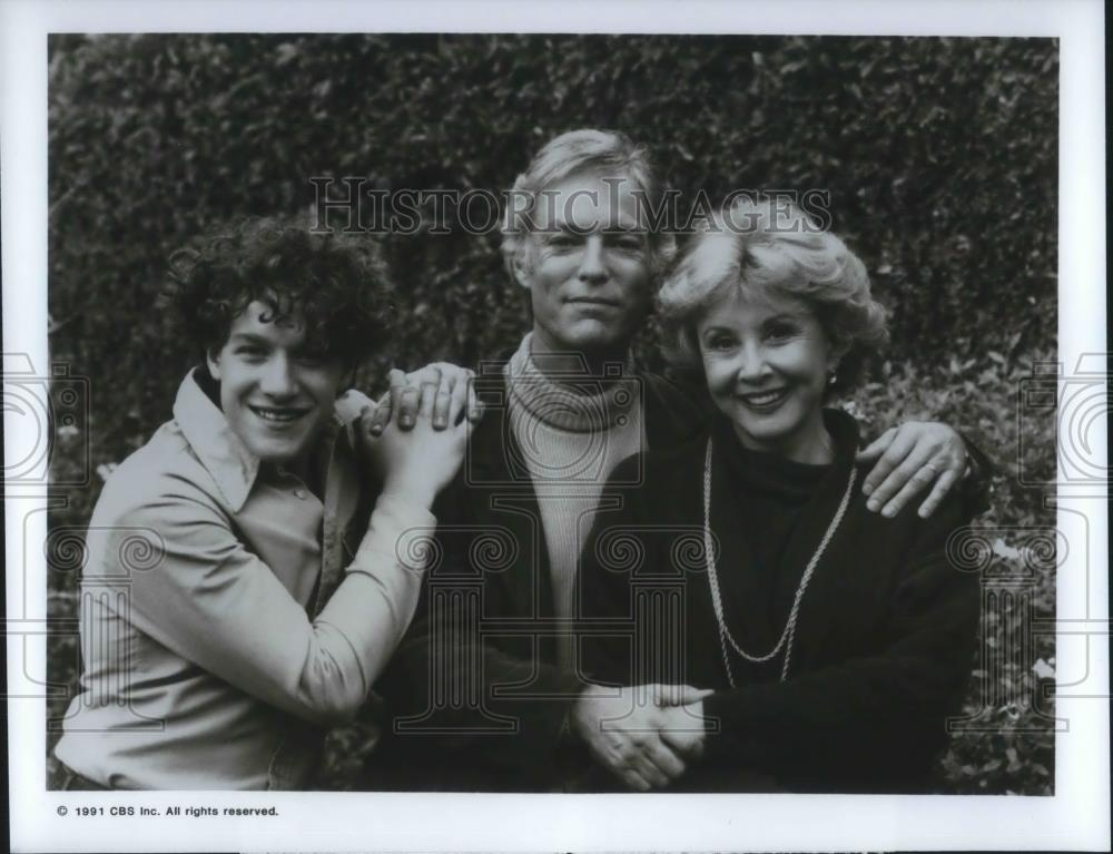 1991 Press Photo Denis Heames, Richard Chamberlain in Aftermath: A Test of Love - Historic Images