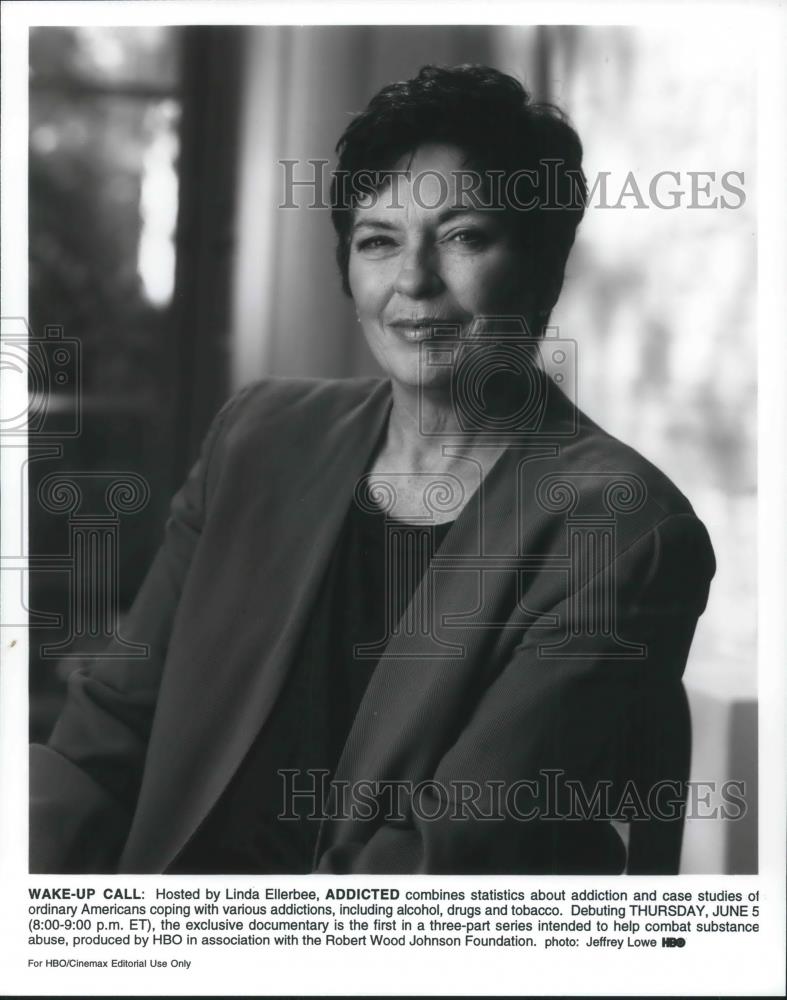 1997 Press Photo Linda Ellerbee Hosts Addicted - cvp04765 - Historic Images